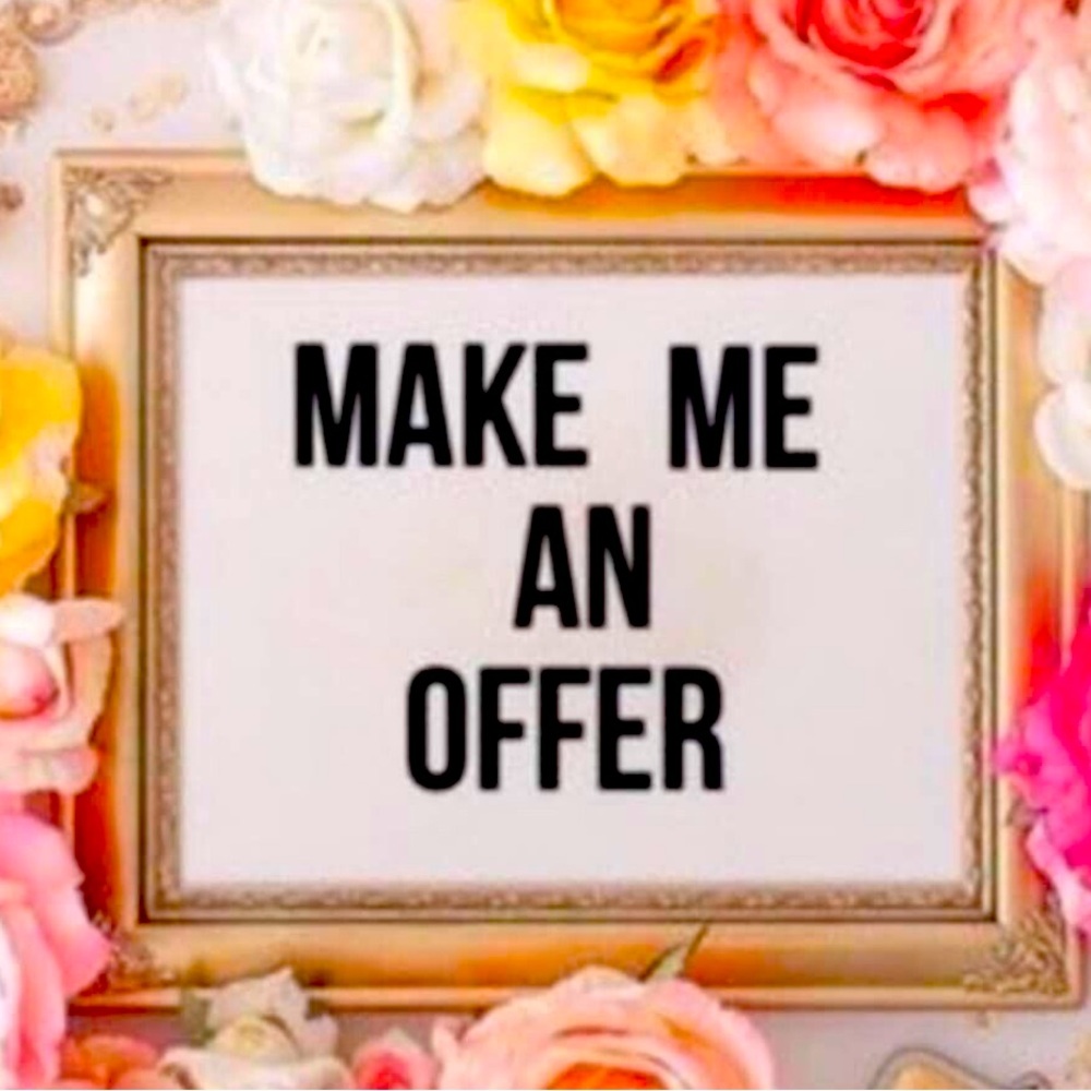All reasonable offers considered